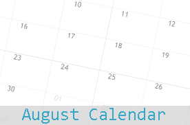 august 2026 calendar templates