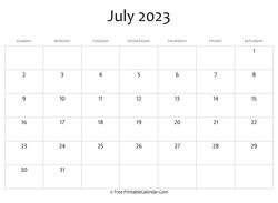 editable 2023 july calendar