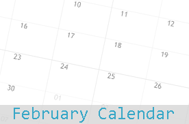 february 2029 calendar templates