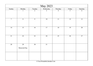 may 2023 calendar printable holidays