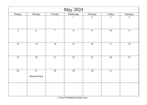 may 2024 calendar printable holidays
