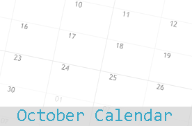 october 2029 calendar templates