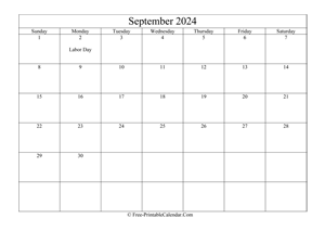 september 2024 calendar printable holidays